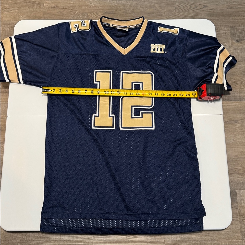 Vintage Colosseum Athletics Mens Pittsburgh Panthers Mesh Football Jersey PITT - Picture 5 of 8